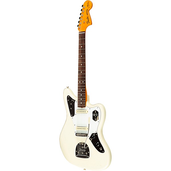 Fender Johnny Marr Jaguar Rosewood Fingerboard Electric Guitar Olympic White