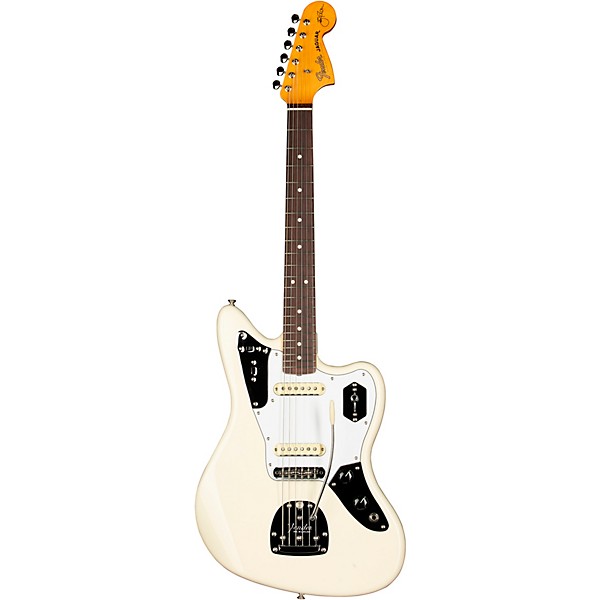 Fender Johnny Marr Jaguar Rosewood Fingerboard Electric Guitar Olympic White