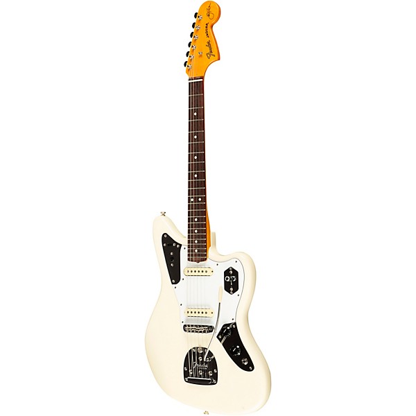 Fender Johnny Marr Jaguar Rosewood Fingerboard Electric Guitar Olympic White