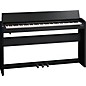Open Box Roland F-140R Digital Console Home Piano Level 2 Charcoal Black 197881076962