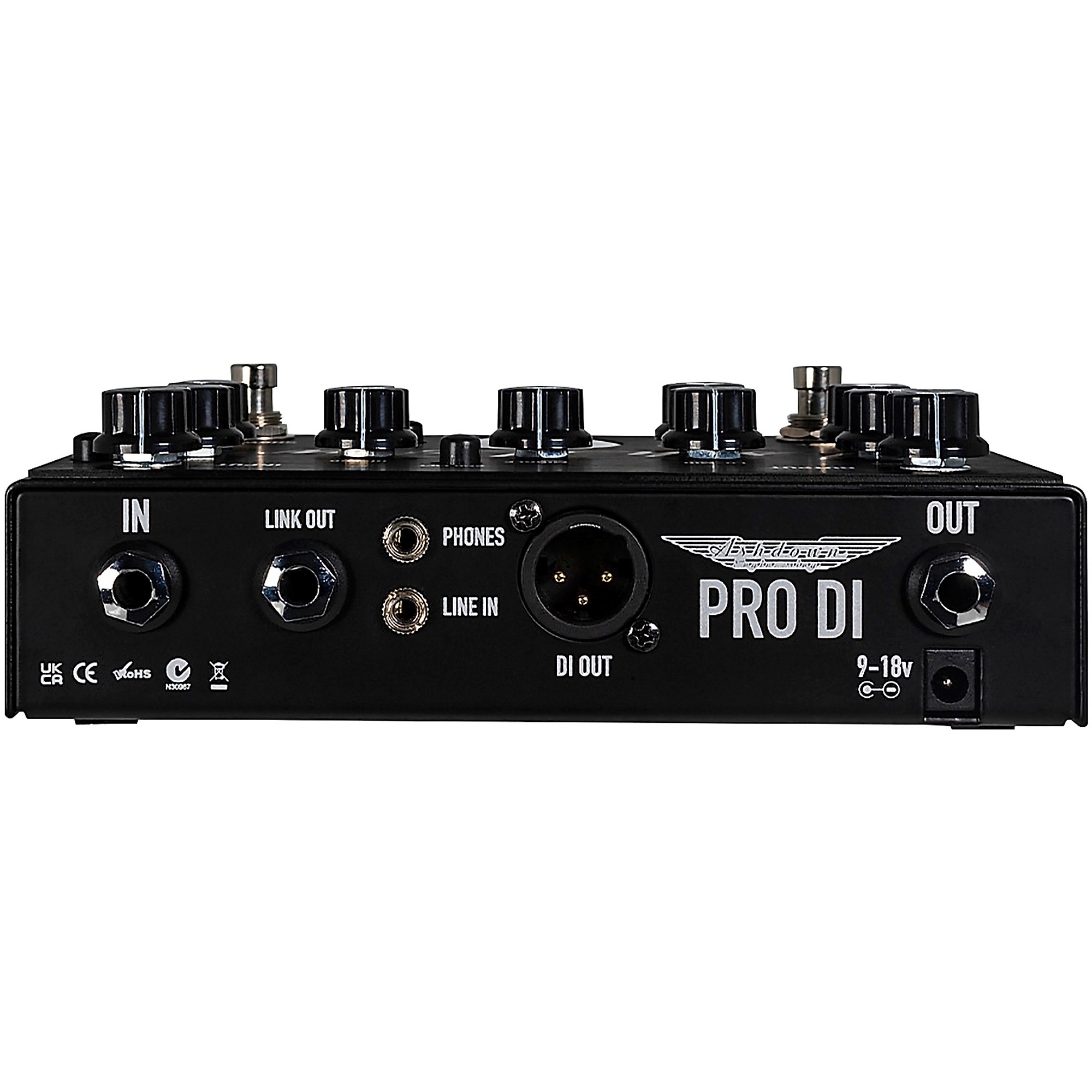 Ashdown PRO DI Preamp With 5-Band EQ Effects Pedal Black | Guitar
