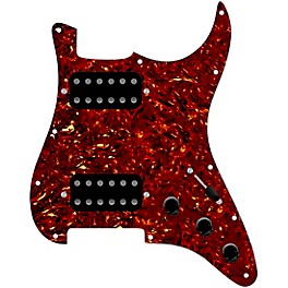 920d Custo... 920d Custom HH Loaded Pickguard for Strat With Uncovered Smoothie Humbuckers and S3W-HH Wiring Harness Tortoise