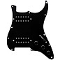 920D Custom HH Loaded Pickguard for Strat With Uncovered Smoothie Humbuckers and S3W-HH Wiring Harness Black thumbnail