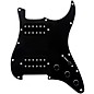 920D Custom HH Loaded Pickguard for Strat With Uncovered Smoothie Humbuckers and S5W-HH Wiring Harness Black thumbnail