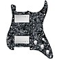920d Custom HH Loaded Pickguard for Strat With Nickel Smoothie Humbuckers and S3W-HH Wiring Harness Black Pearl thumbnail