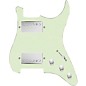 920d Custom HH Loaded Pickguard for Strat With Nickel Smoothie Humbuckers and S3W-HH Wiring Harness Mint Green thumbnail