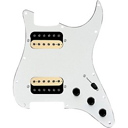 920d Cus... 920d Custom HH Loaded Pickguard for Strat With Uncovered Roughneck Humbuckers and S5W-HH Wiring Harness Parchment