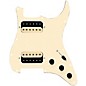 920d Custom HH Loaded Pickguard for Strat With Uncovered Roughneck Humbuckers and S5W-HH Wiring Harness Aged White thumbnail