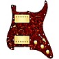 920d Custom Hushed And Humble HH Loaded Pickguard for Strat With Gold Smoothie Humbuckers and S3W-HH Wiring Harness Tortoise thumbnail