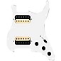 920d Custom HH Loaded Pickguard for Strat With Uncovered Roughneck Humbuckers and S3W-HH Wiring Harness White thumbnail