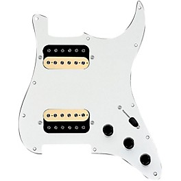 920d Cus... 920d Custom HH Loaded Pickguard for Strat With Uncovered Roughneck Humbuckers and S3W-HH Wiring Harness Parchment