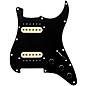 920d Custom HH Loaded Pickguard for Strat With Uncovered Roughneck Humbuckers and S3W-HH Wiring Harness Black thumbnail