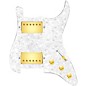 920D Custom HH Loaded Pickguard for Strat With Gold Cool Kids Humbuckers and S3W-HH Wiring Harness White Pearl thumbnail
