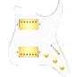 920d Custom HH Loaded Pickguard for Strat With Gold Cool Kids Humbuckers and S3W-HH Wiring Harness White thumbnail