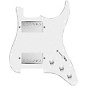920d Custom HH Loaded Pickguard for Strat With Nickel Roughneck Humbuckers and S3W-HH Wiring Harness White thumbnail