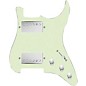 920d Custom HH Loaded Pickguard for Strat With Nickel Roughneck Humbuckers and S3W-HH Wiring Harness Mint Green thumbnail