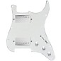 920d Custom HH Loaded Pickguard for Strat With Nickel Roughneck Humbuckers and S3W-HH Wiring Harness Parchment thumbnail