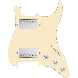 920d Custo... 920d Custom HH Loaded Pickguard for Strat With Nickel Roughneck Humbuckers and S3W-HH Wiring Harness Aged White