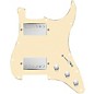 920d Custom HH Loaded Pickguard for Strat With Nickel Roughneck Humbuckers and S3W-HH Wiring Harness Aged White thumbnail