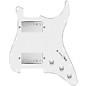 920d Custom HH Loaded Pickguard for Strat With Nickel Roughneck Humbuckers and S5W-HH Wiring Harness White thumbnail