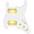 920d Custom HH Lo... 920d Custom HH Loaded Pickguard for Strat With Gold Cool Kids Humbuckers and S5W-HH Wiring Harness White