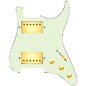 920d Custom HH Loaded Pickguard for Strat With Gold Roughneck Humbuckers and S5W-HH Wiring Harness Mint Green thumbnail