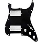 920d Custom HH Loaded Pickguard for Strat With Nickel Cool Kids Humbuckers and S3W-HH Wiring Harness Black thumbnail