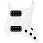 920d Custom HH Loaded Pickguard for Strat With Uncovered Cool Kids Humbuckers and S5W-HH Wiring Harness White Pearl thumbnail