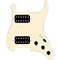 920d Custom HH Loaded Pickguard for Strat With Uncovered Cool Kids Humbuckers and S5W-HH Wiring Harness Aged White thumbnail