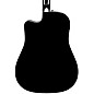 Fender FA-125CE Dreadnought Acoustic-Electric Guitar Black