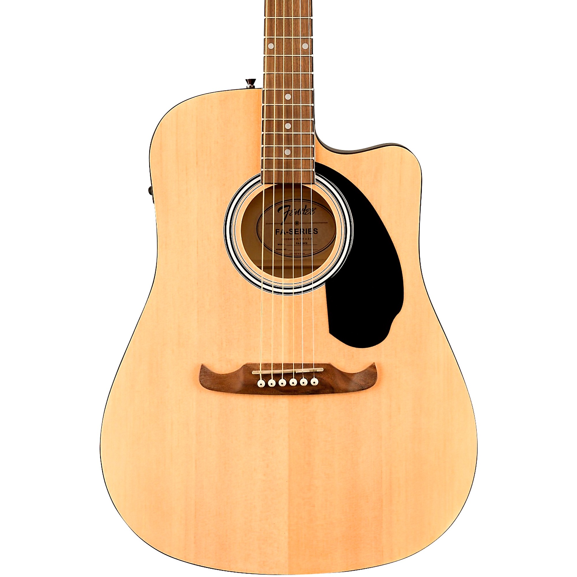 Fender FA-125CE Dreadnought Acoustic-Electric Guitar Natural | Guitar Center