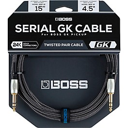 Open Box BOSS EBU TRS Digital Audio Cable Level 1 15 ft. Black