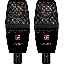 sE Electronics SE4400-PAIR Large Diaphragm Condenser Microphones Black