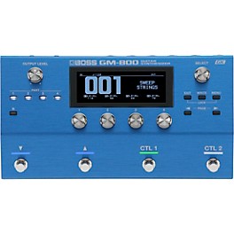 BOSS GM-800 Guitar Synthesizer Effects Pedal Blue