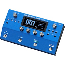Open Box BOSS GM-800 Guitar Synthesizer Effects Pedal Level 1 Blue