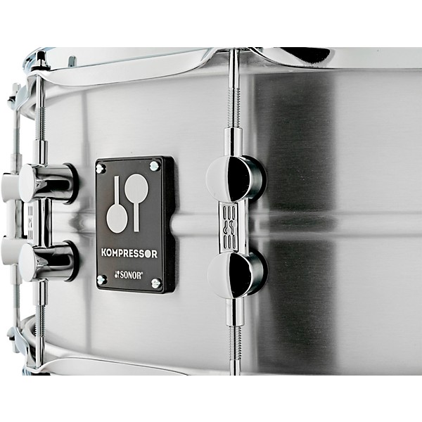SONOR Kompressor Brass Snare Drum 13 x 7 in.