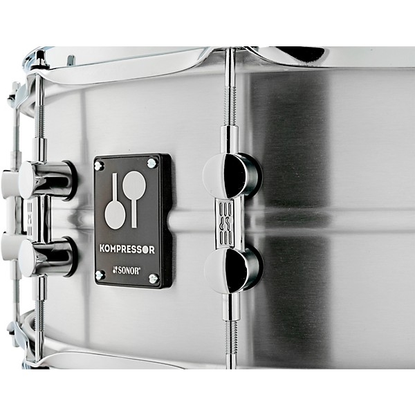 SONOR Kompressor Steel Snare Drum 14 x 6.5 in.