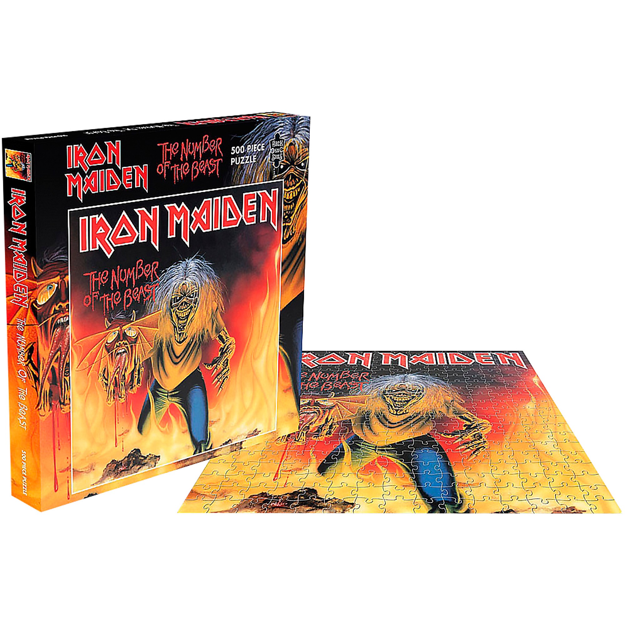 Hal Leonard Iron Maiden Number of the Beast Single 500-Piece Album
