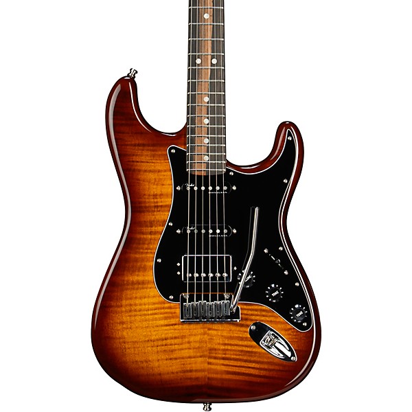 Fender Limited-Edition American Ultra Stratocaster HSS Electric Guitar Tiger's Eye