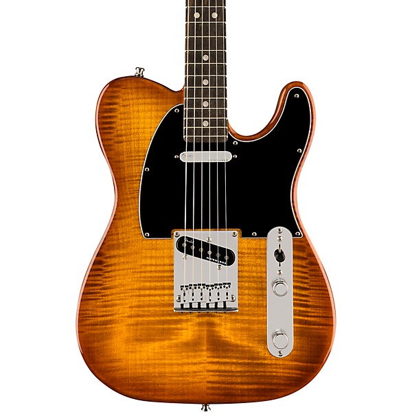 Open Box Fender Limited-Edition American Ultra Telecaster Electric Guitar Level 2 Tiger's Eye 197881120900