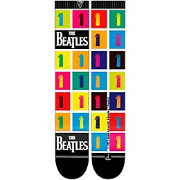 Perri's The Beatles One All Over Dye Sub Crew Socks
