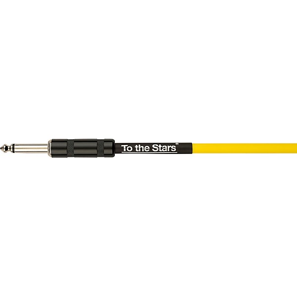 Fender Tom Delonge To The Stars Straight to Straight Instrument Cable 10 ft. Yellow