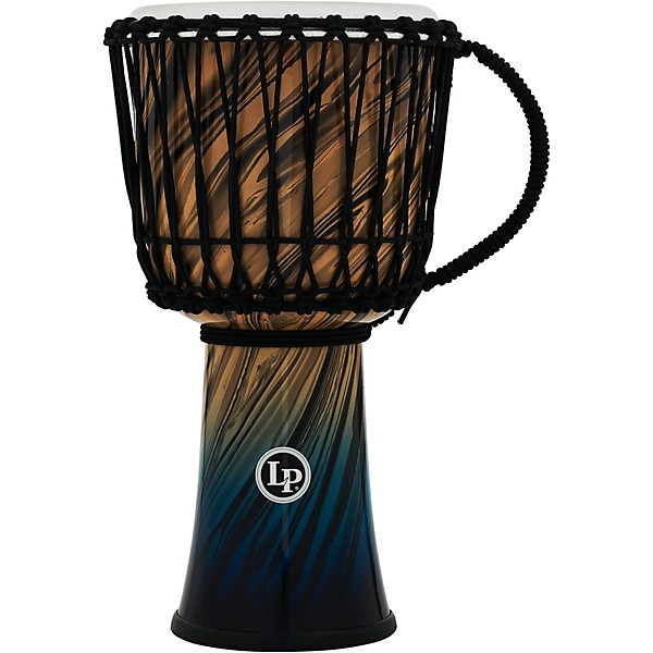 LP Performer Rope Tuned Djembe 10 in. Blue Fade