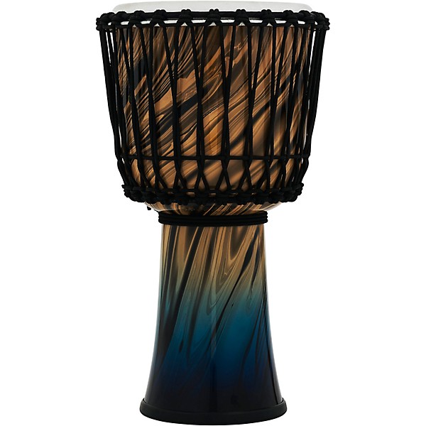 LP Performer Rope Tuned Djembe 10 in. Blue Fade