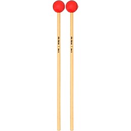 Vic Firth Articulate Series Rubber Keyboard Mallets Medium Hard Round Synthetic