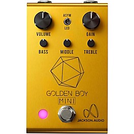 Jackson Audio Golden Boy Mini Overdrive Effects Pedal Gold Jackson Audio Golden Boy Mini Overdrive Effects Pedal Gold