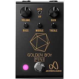 Jackson Audio Golden Boy Mini Overdrive Effects Pedal Gold Jackson Audio Golden Boy Mini Overdrive Effects Pedal Black