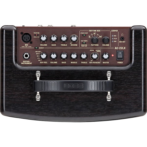 Open Box BOSS AC-22LX Acoustic Guitar Combo Amplifier Level 1 Black