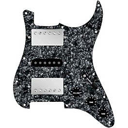 ... 920d Custom HSH Loaded Pickguard for Stratocaster With Nickel Smoothie Humbuckers, Black Texas Vintage Pickups and S5W-HSH Wiring Harness Black Pearl