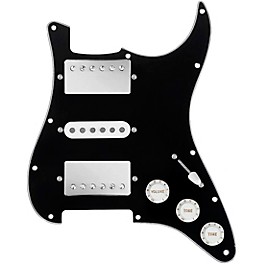 ... 920d Custom HSH Loaded Pickguard for Stratocaster With Nickel Smoothie Humbuckers, White Texas Vintage Pickups and S5W-HSH Wiring Harness Black